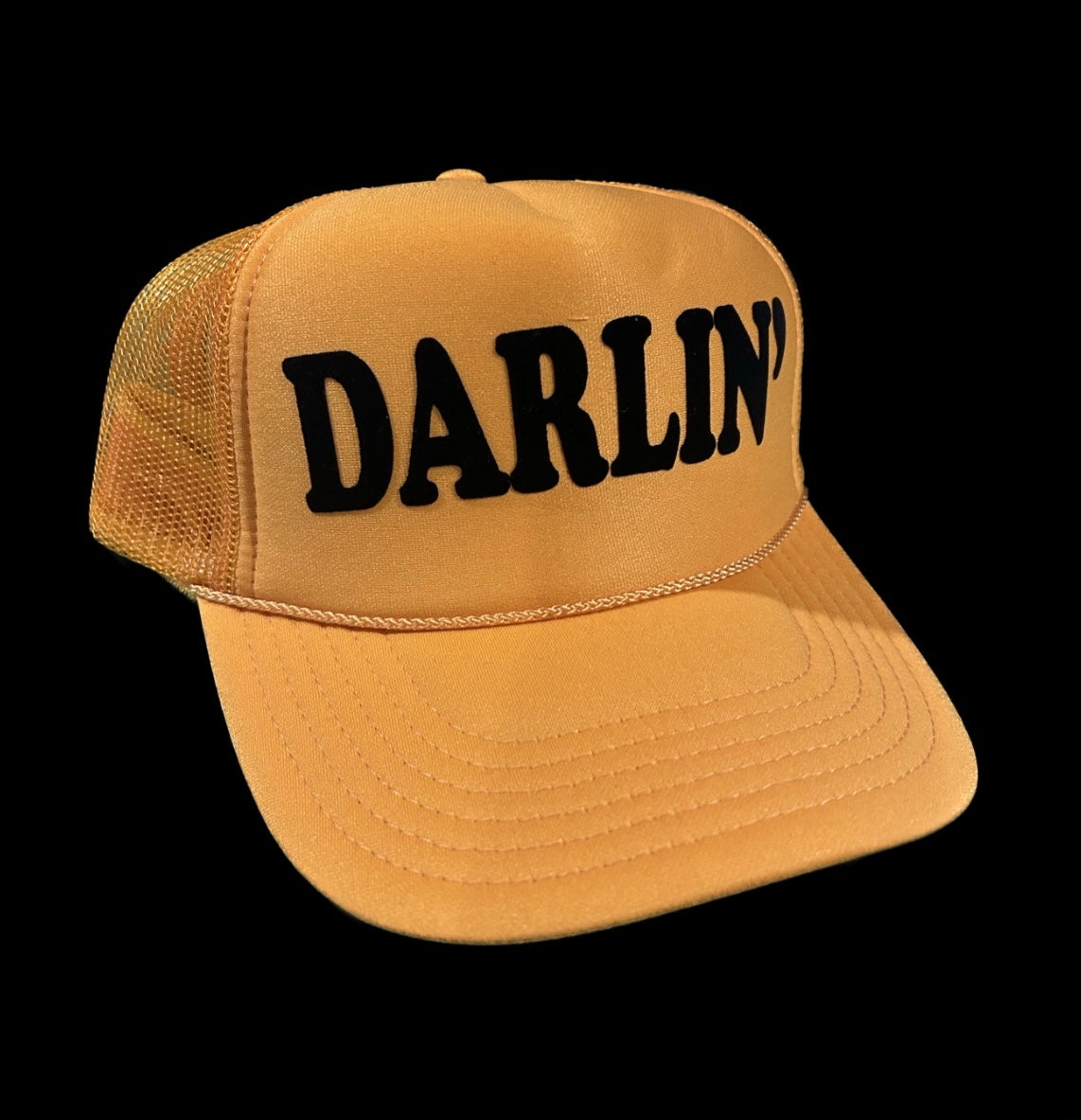 DARLIN' FLOCK MUSTARD TRUCKER