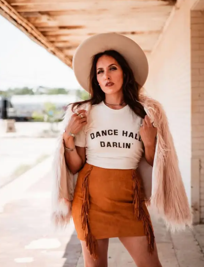 DANCE HALL DARLIN' TEE NATURAL