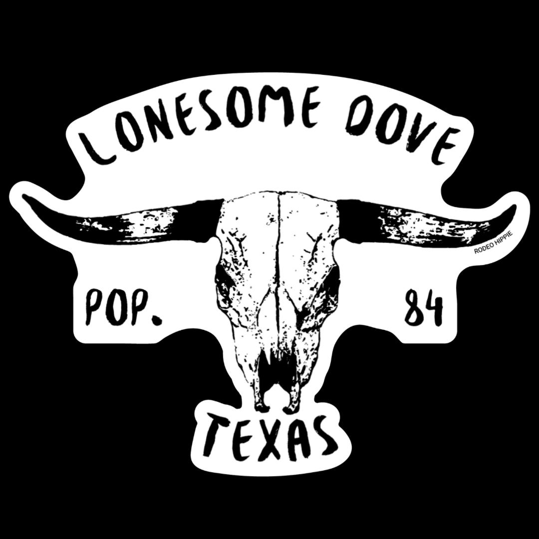 LONESOME DOVE STICKER