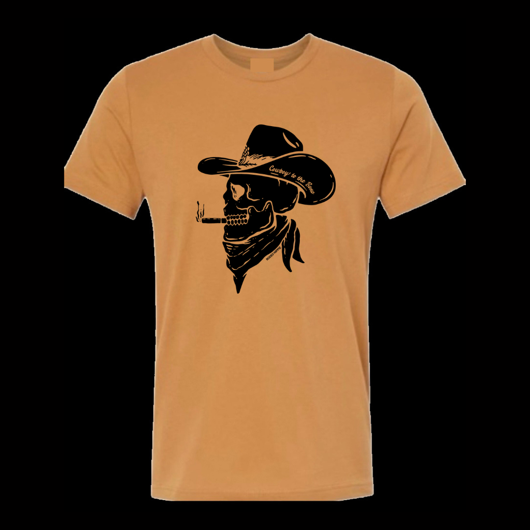 COWBOY TO THE BONE TEE
