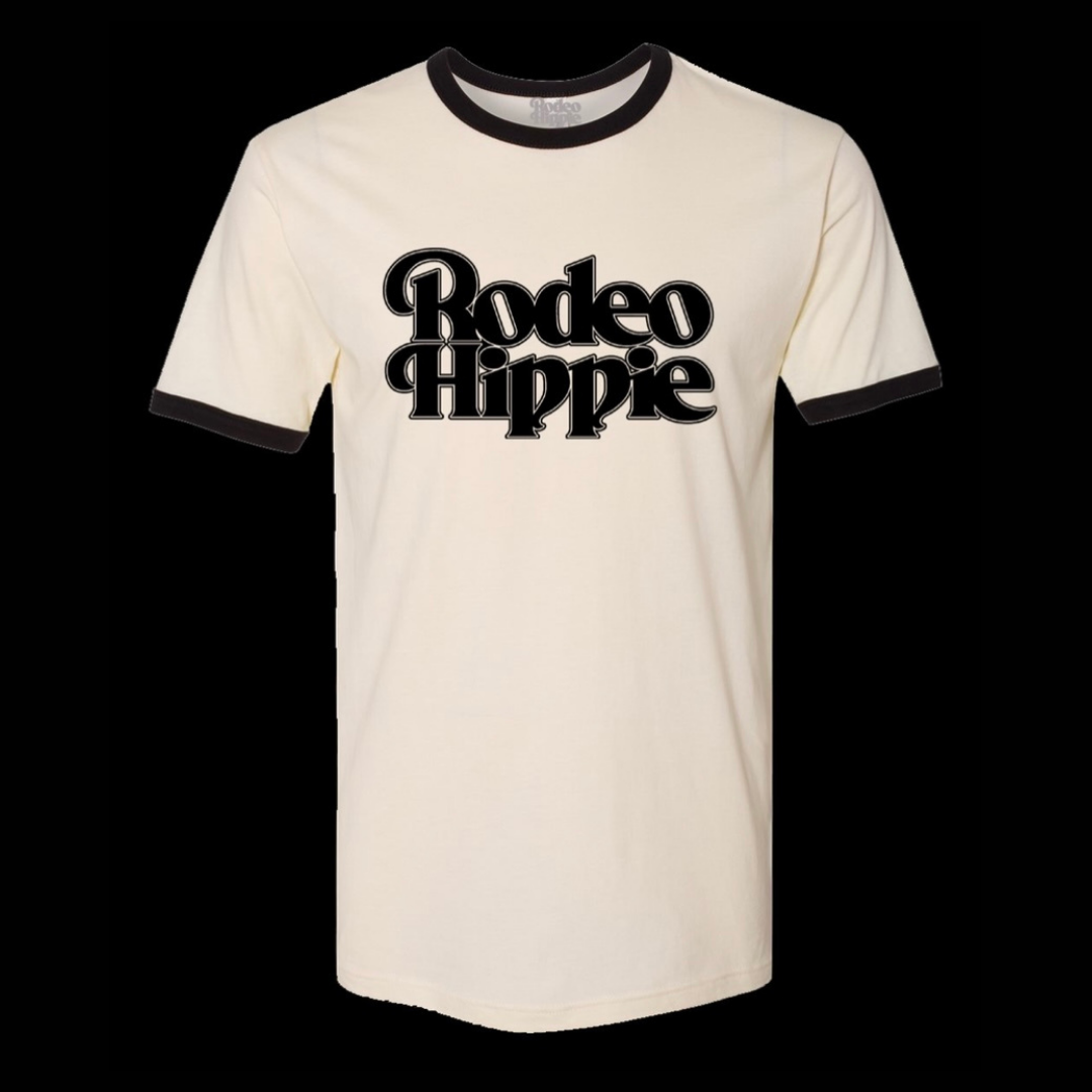 RODEO HIPPIE BASIC RINGER TEE