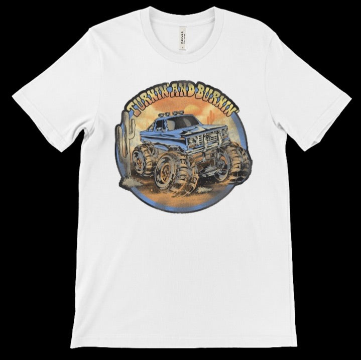 TURNIN' AND BURNIN' Tee