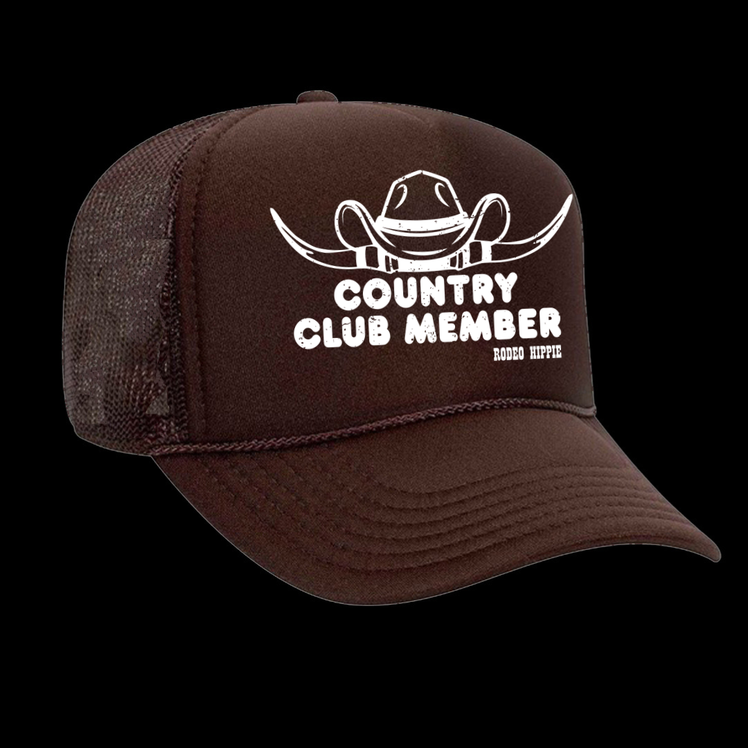 COUNTRY CLUB MEMBER BROWN TRUCKER