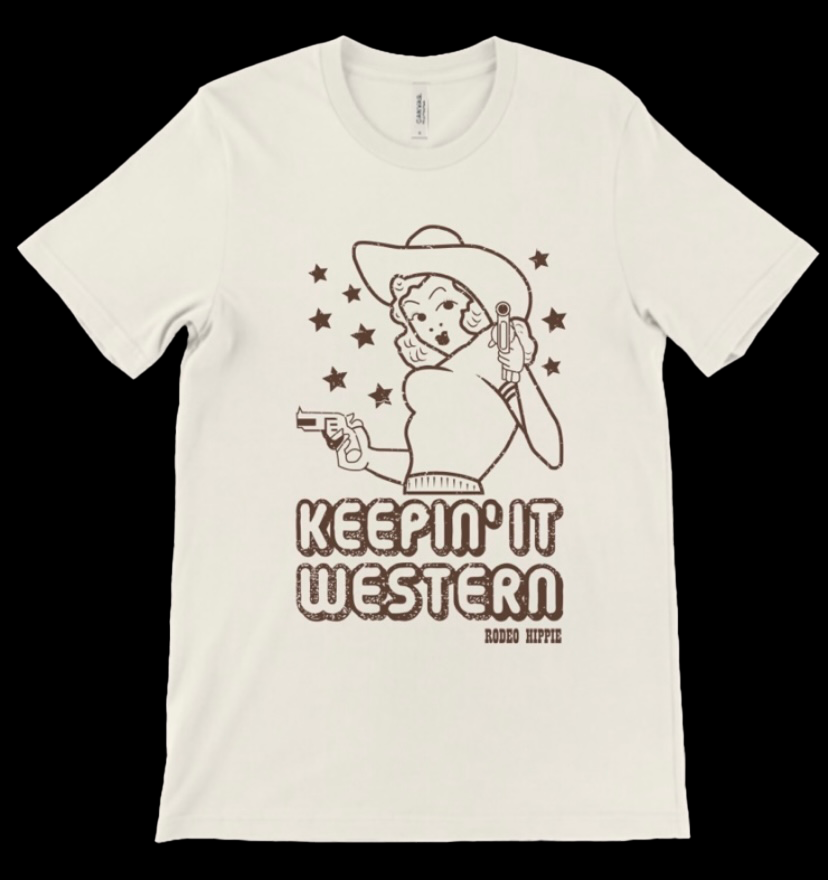 KEEPIN' IT WESTERN TEE ✮