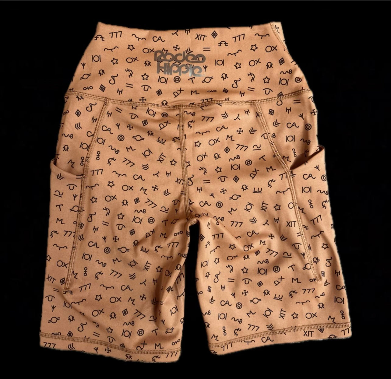 BRANDED BIKER SHORTS