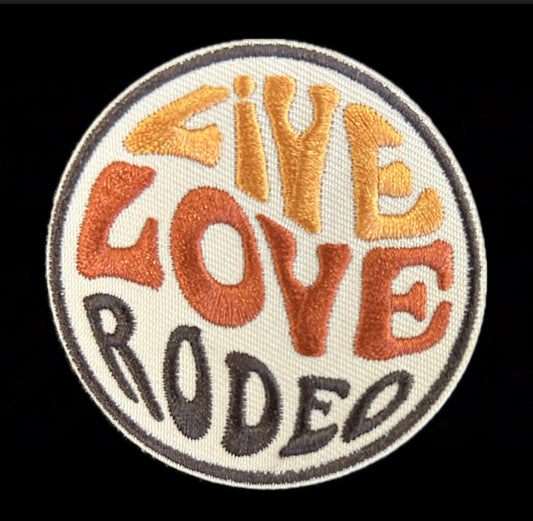 LIVE LOVE RODEO PATCH