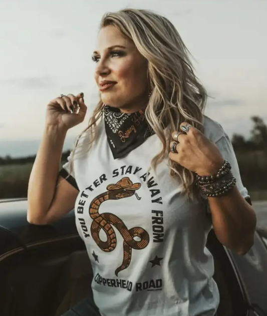 COPPER HEAD ROAD RINGER TEE NATURAL