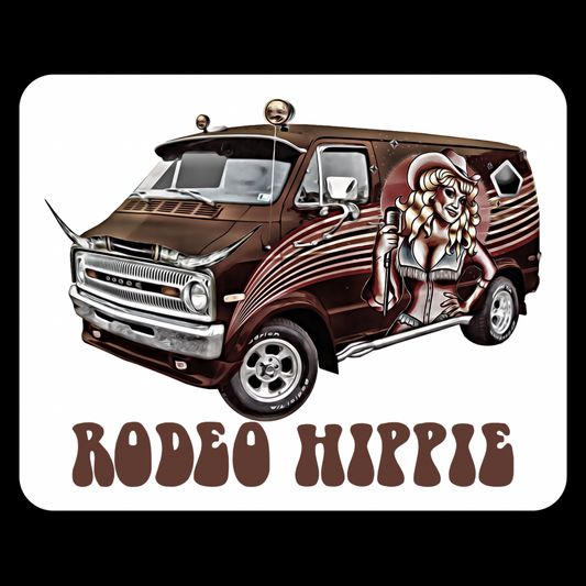 RODEO HIPPIE VAN STICKER