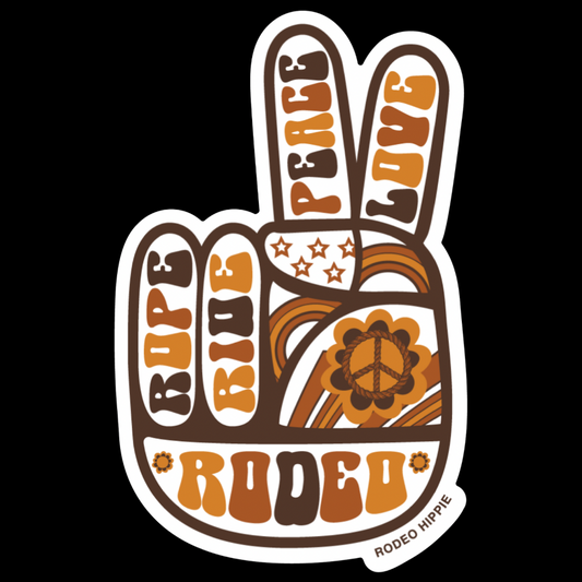 RODEO DEUCES STICKER