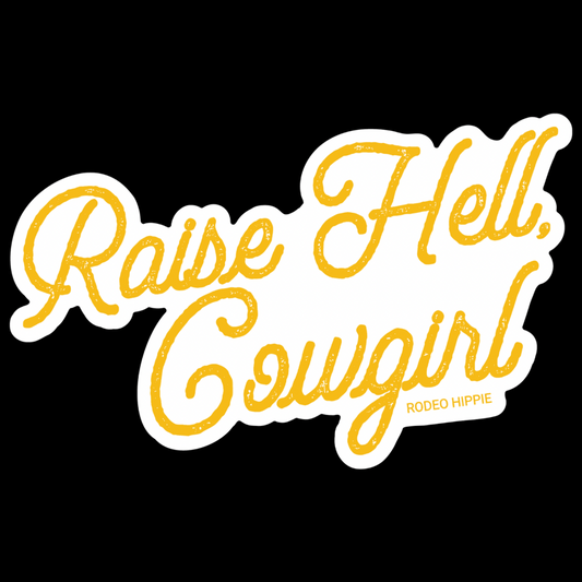 RAISE HELL STICKER