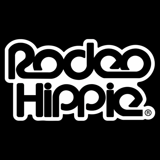 RODEO HIPPIE LOGO STICKER