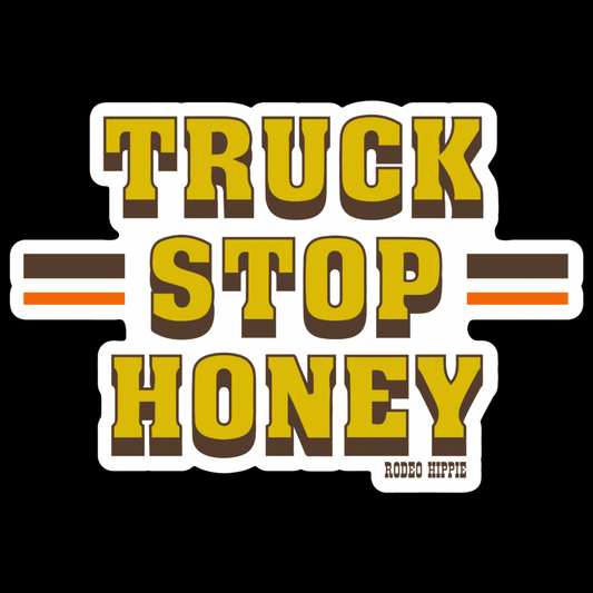 TRUCK STOP HONEY STICKER