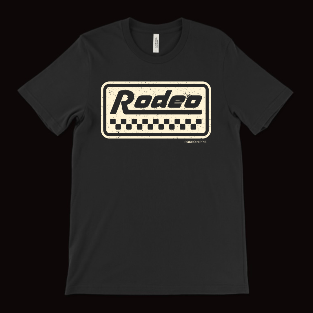 RODEO RACER TEE BLACK