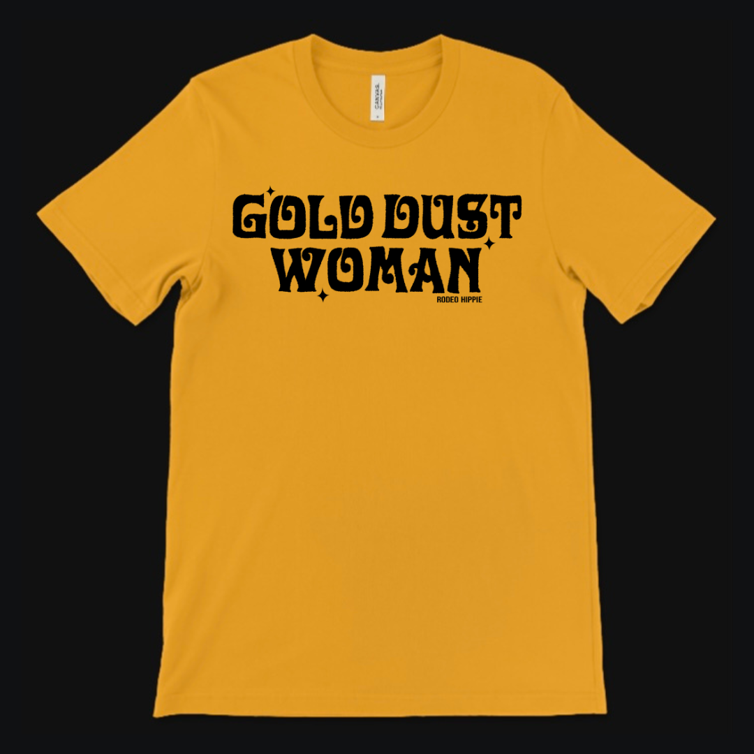 GOLD DUST WOMAN TEE MUSTARD