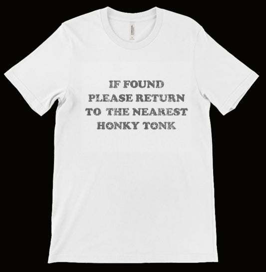 Return to Honky Tonk Tee