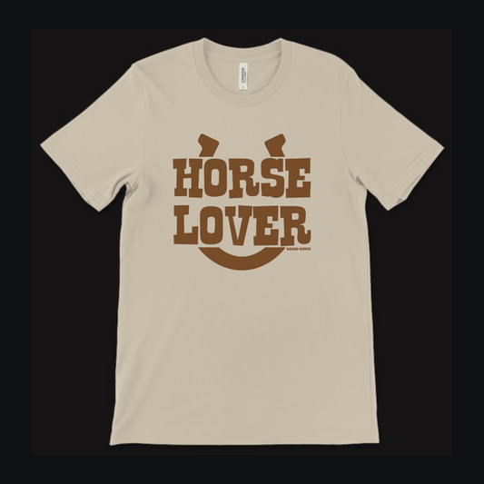 HORSE LOVER TEE CREAM