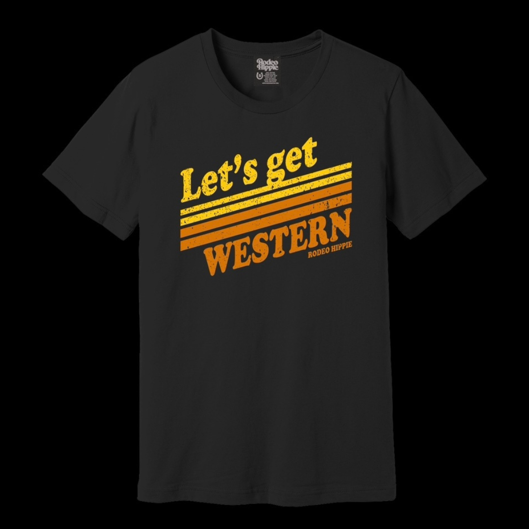 LET'S GET WESTERN TEE